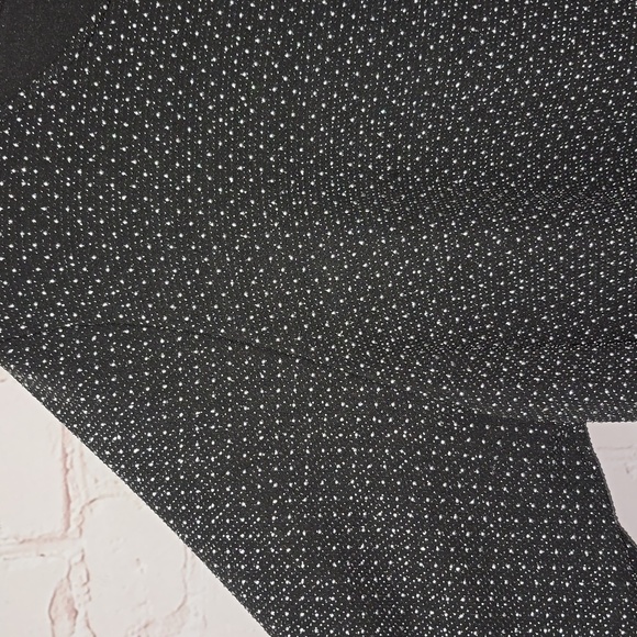 Ruby Red Black Tunic Silver Metallic Embellishments 3/4 Sleeve Womens Size 2x - Picture 5 of 15